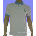 Blue Collar White Golf Shirt